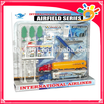 good selling die cast toy airport set for children